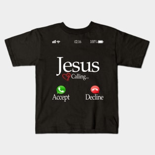 Jesus Calling - Funny Christian Gift Kids T-Shirt